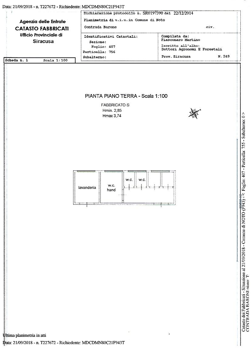 For sale Agritourism Noto  #1T n.12