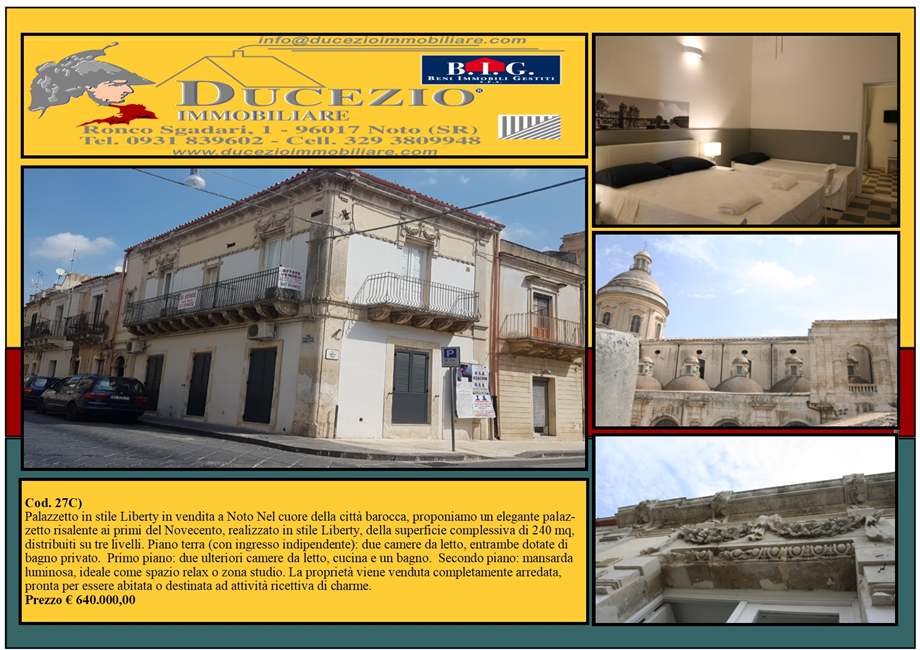 Vendita Casa bifamiliare Noto #27C n.1