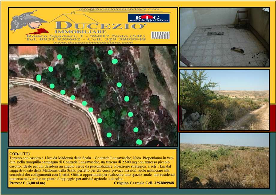 Vendita Terreno Noto #11TT n.1