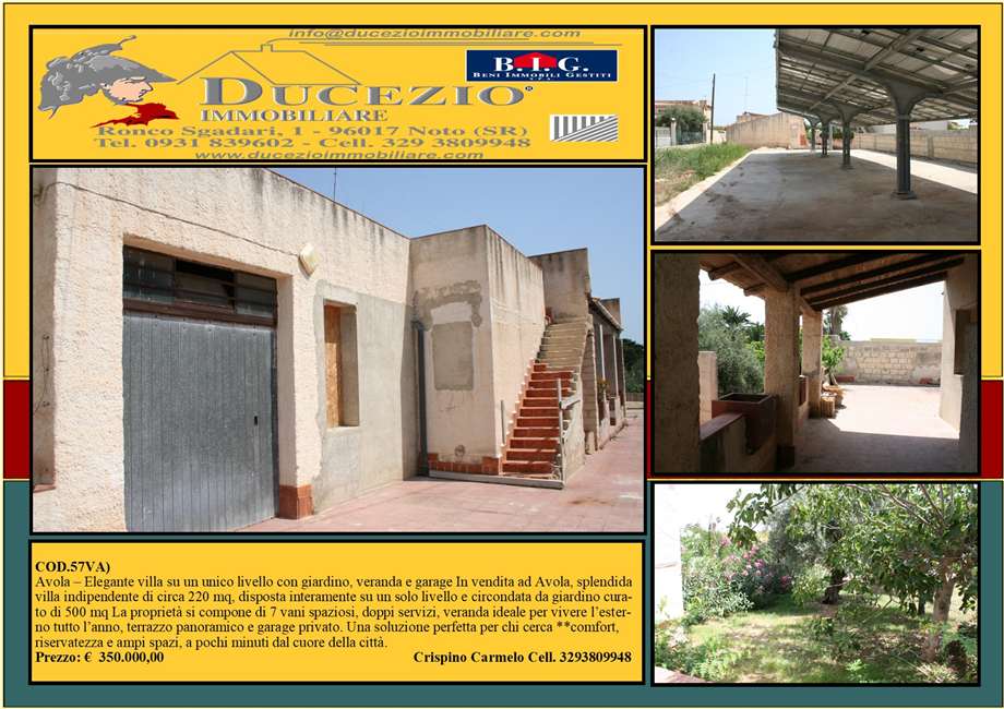 For sale Single-family Villa Avola #57VA n.1