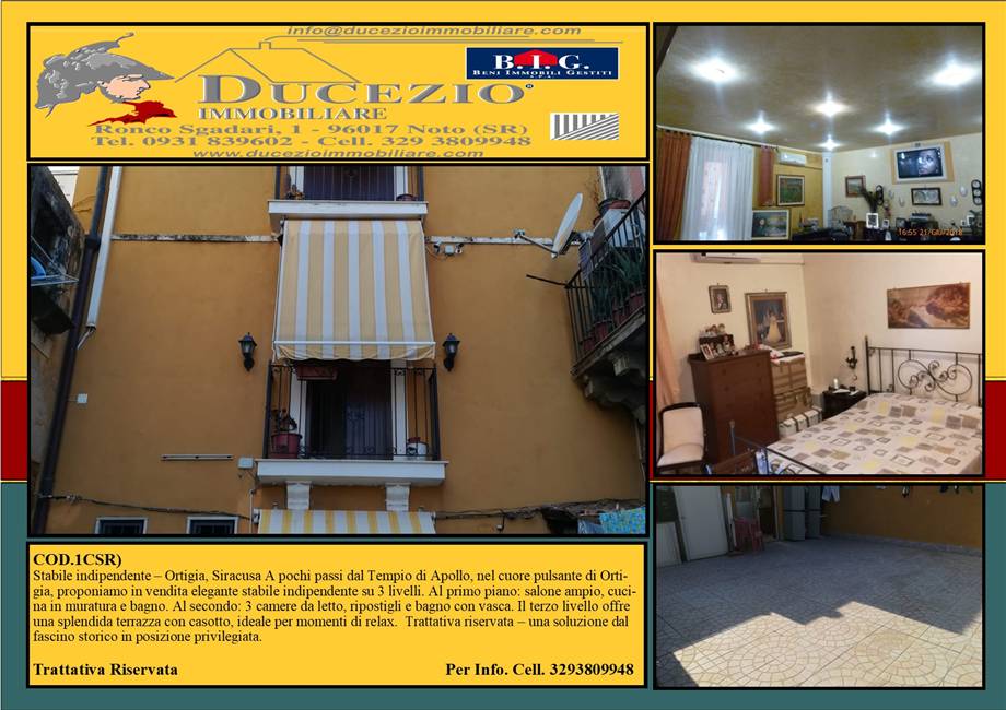 Vendita Casa indipendente Siracusa #1CSR n.1
