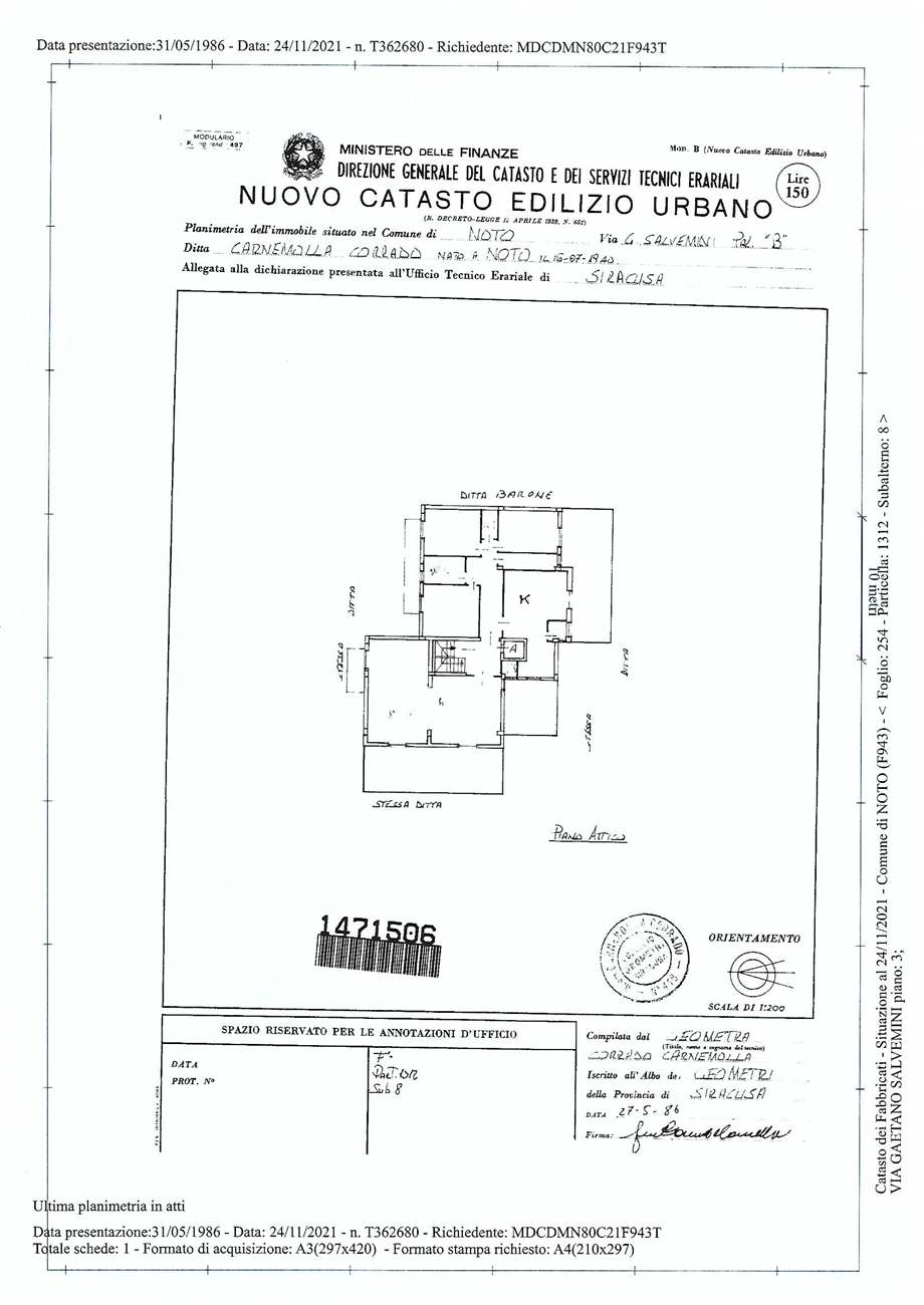 For sale Penthouse Noto  #4A n.9