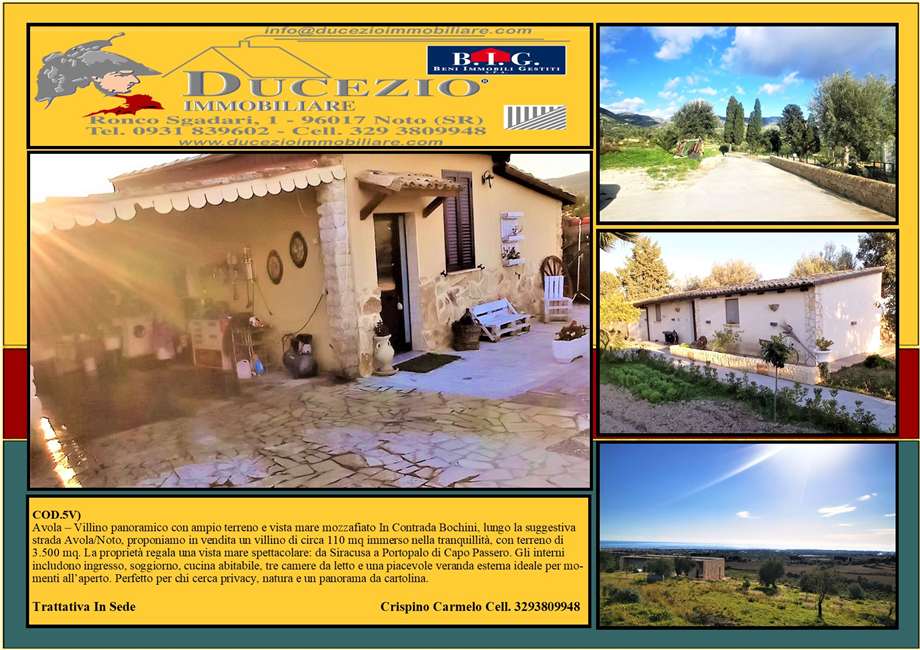For sale Single-family Villa Avola #5V n.1