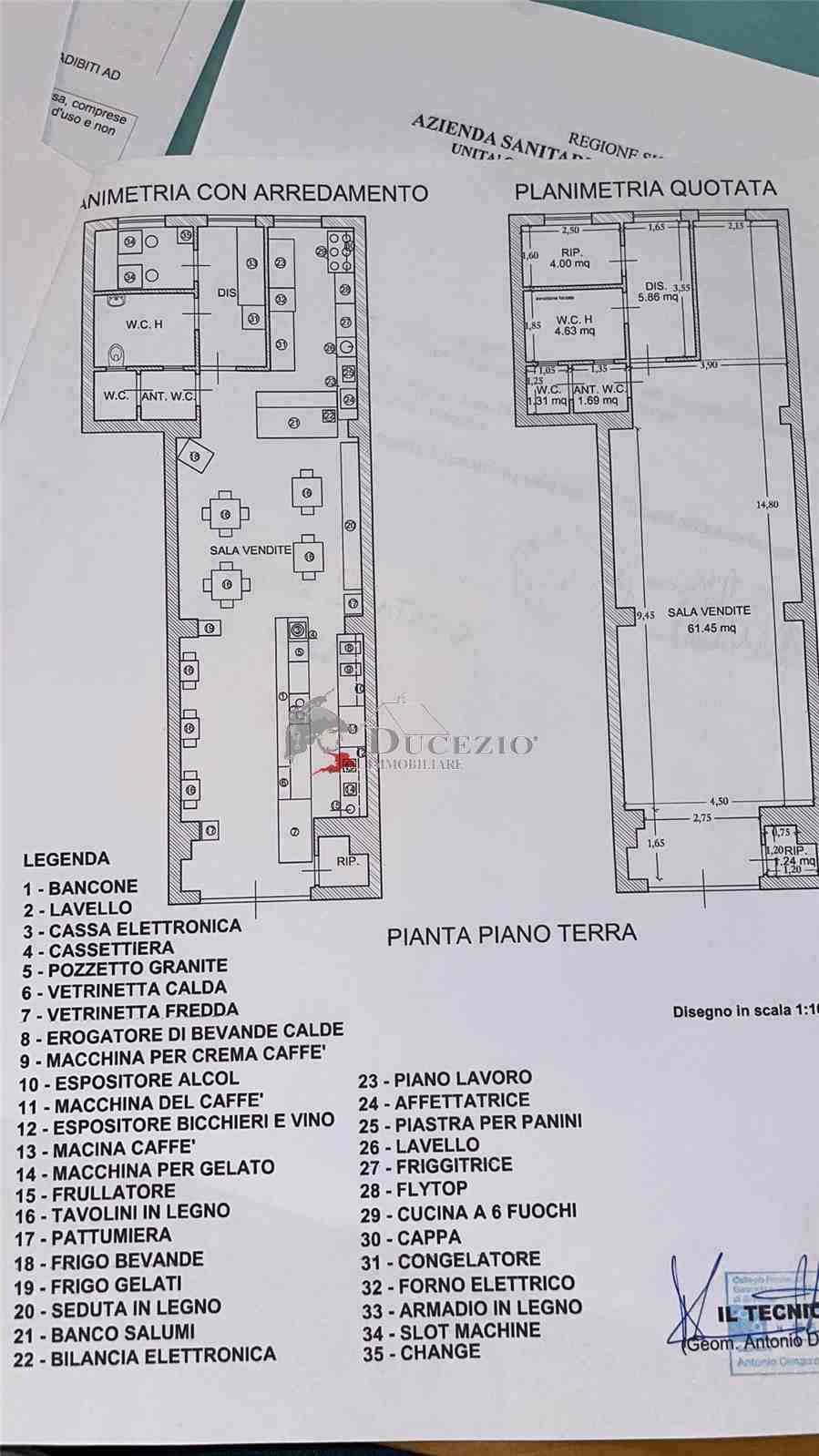 For sale Bar/cafeteria Noto #5B n.7