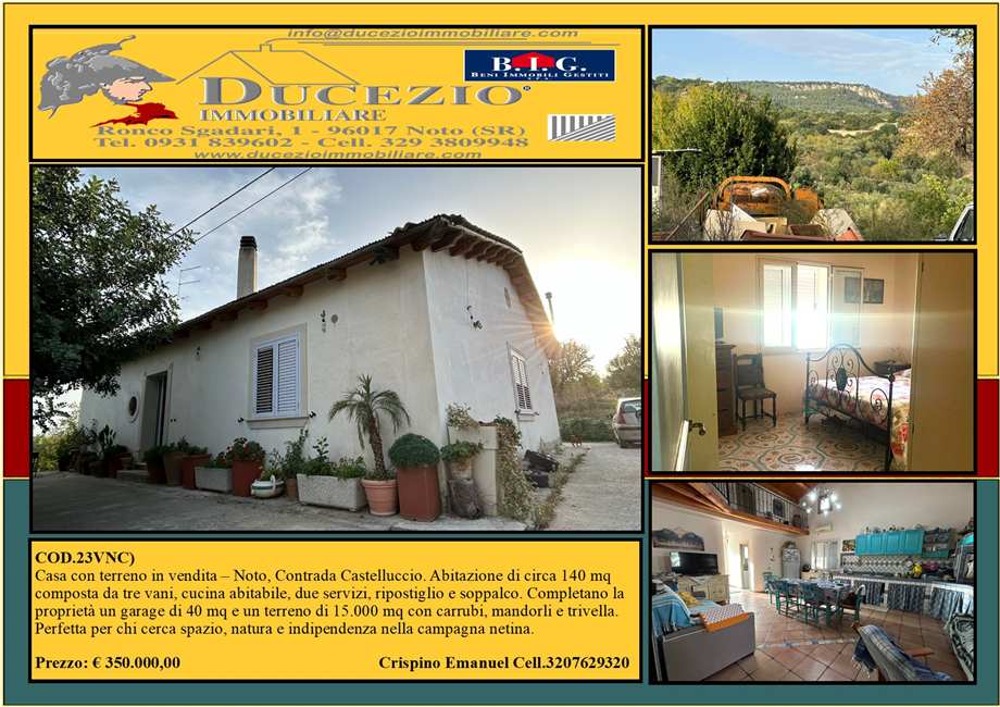 For sale Detached house Noto #23VNC n.1