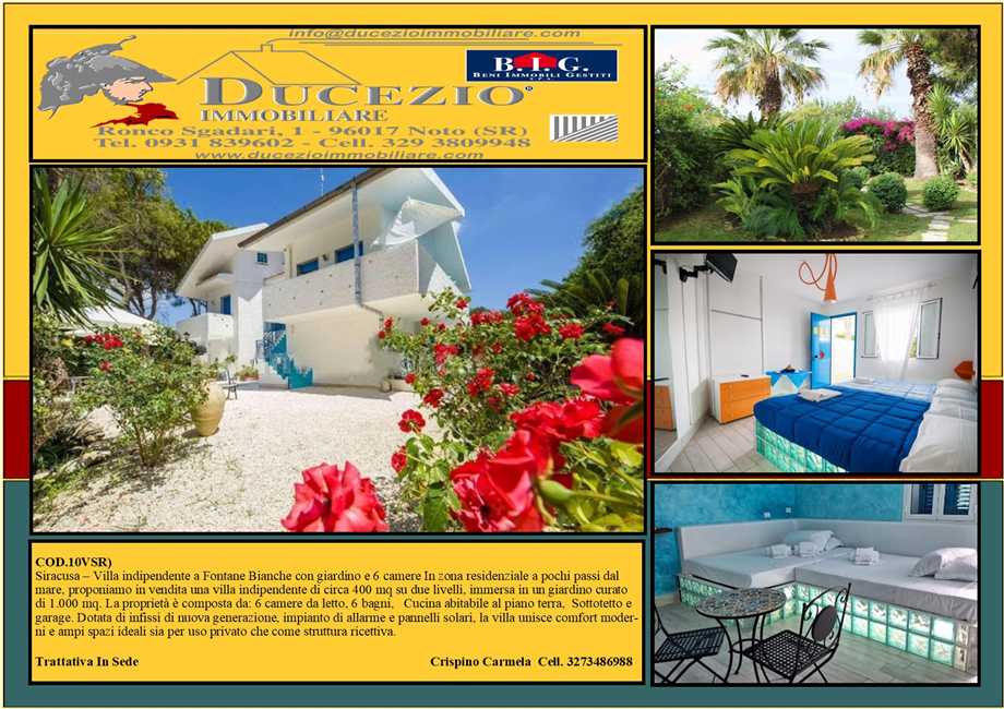 For sale Single-family Villa Siracusa #10VSR n.1