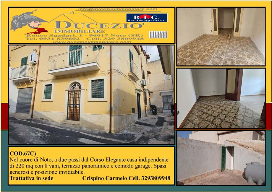 For sale Detached house Noto #67C n.1