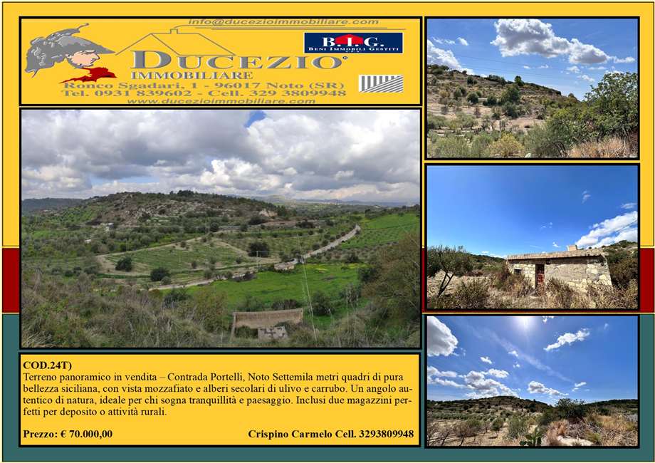 Vendita Terreno Noto #24T n.1
