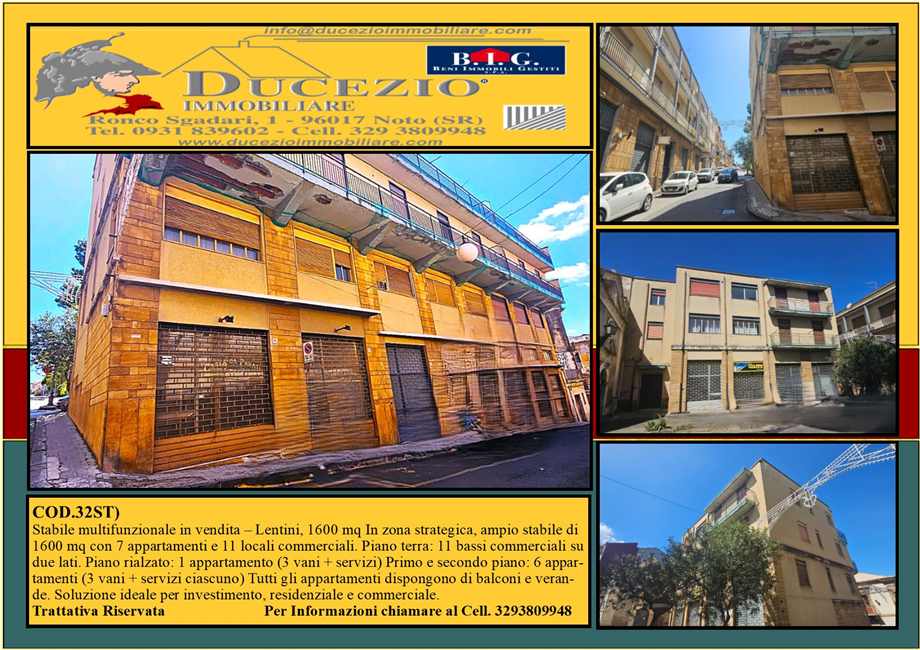For sale Building Lentini #32ST n.1
